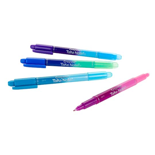 Crayola&#xAE; Take Note&#x2122; Color Changing Pens, 4ct.